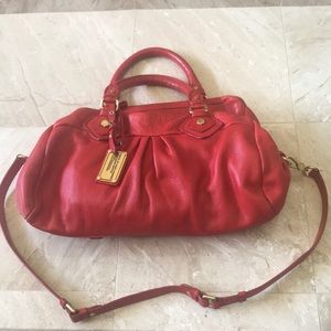 Marc Jacobs Red Satchel Bag
